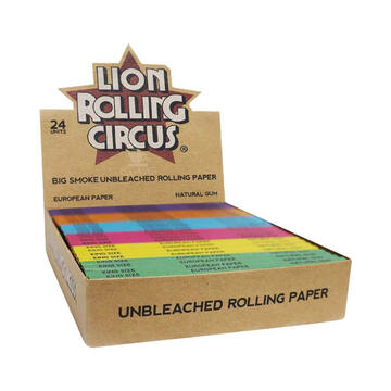 Caixa de Seda Lion Unbleached King Size