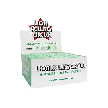 Caixa de Seda Alfafa - Lion Rolling Circus 50un