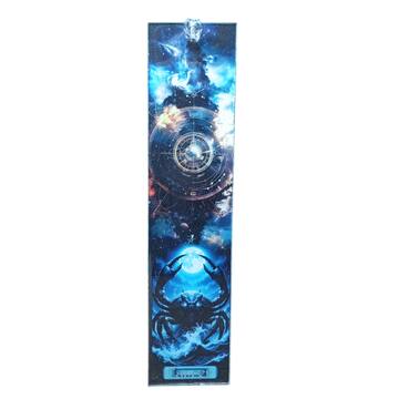 Incensário de Vidro Canaleta Signo de Câncer 25 cm