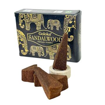 Defumador Aromático Goloka Sandalwood (Sândalo)