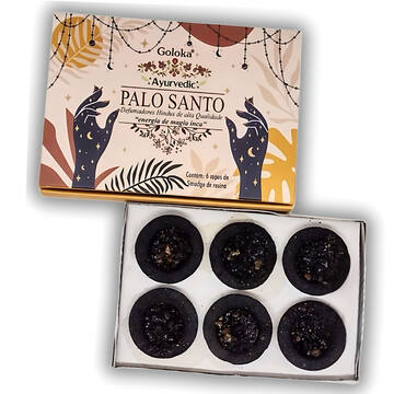 Defumador Hindu Goloka Palo Santo – 6 Copinhos