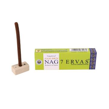 Incenso Dhoop Golden Nag Sete Ervas – 10 Varetas