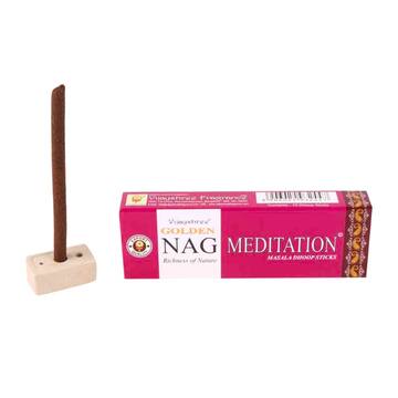 Incenso Dhoop Golden Nag Meditation (Meditação)
