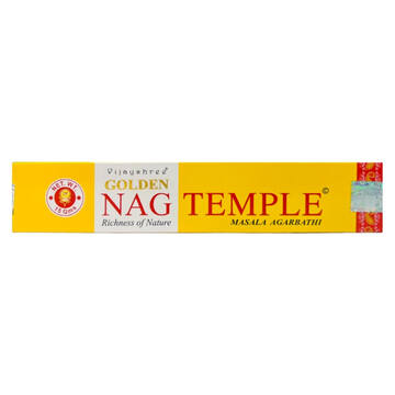 Incenso Golden Nag Temple (Templo) – 15 Varetas