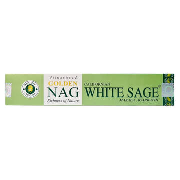 Incenso Golden Nag White Sage (Sálvia Branca)