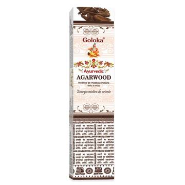 Incenso Goloka Agarwood (Oud) Massala 15g