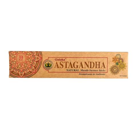 Incenso Goloka Astagandha Natural 15g – Incensou