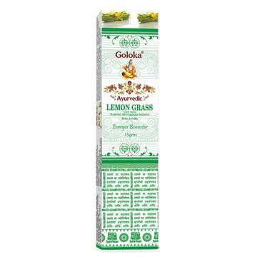 Incenso Goloka Ayurvedic Capim-Limão 15g