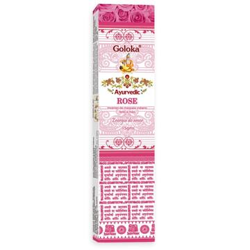 Incenso Goloka Rose (Rosa) Massala 15g
