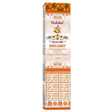 Incenso Goloka Bergamota Massala 15g