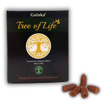 Incenso Cone Cascata Goloka Tree of Life
