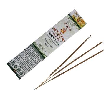 Incenso Goloka Citronella (Citronela) Massala 15g