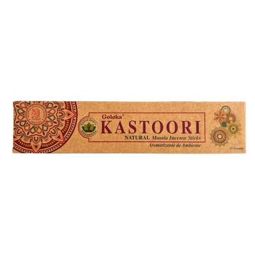 Incenso Goloka Kastoori (Almíscar) Natural 15g
