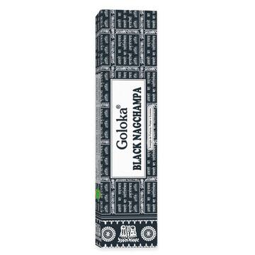 Incenso Goloka Nag Champa Black Massala 15g