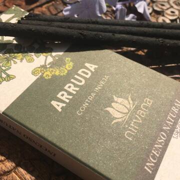 Incenso Natural Nirvana Arruda – 9 Varetas