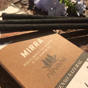 Incenso Natural Nirvana Mirra – 9 Varetas