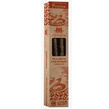 Incenso Nirvana Premium Palo Santo com Olíbano