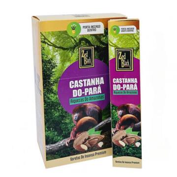 Incenso Zed Black Castanha-do-Pará – 10 Varetas
