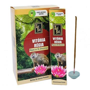 Incenso Zed Black Vitória-Régia – 10 Varetas