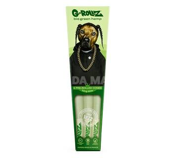 Cone Pré-Enrolados G-Rollz King Size Pets Rock