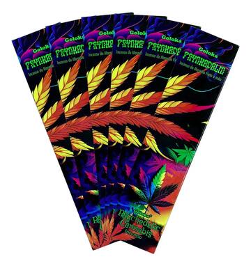 Incenso Indiano Aromático Herbal — Linha Psicodélica Goloka