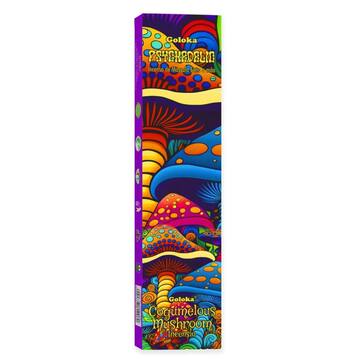 Incenso Indiano Aromático Terroso — Linha Psicodélica Goloka