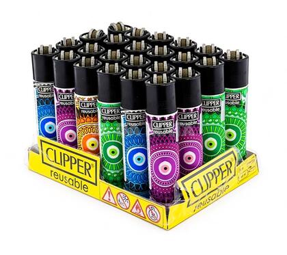 Caixa de Isqueiro Clipper Lucky Eye 1 — Isqueiro Clipper na Da Mata