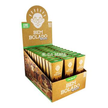 Caixa de Cone Bem Bolado Brown King Size