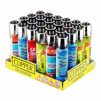 Caixa de Isqueiro Clipper Gamer4life 4 — Isqueiro Clipper na Da Mata
