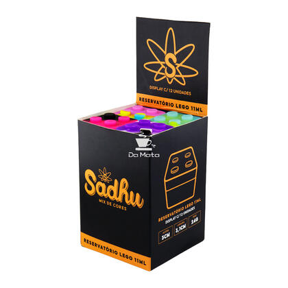 Caixa de Slick Silicone Lego Sadhu Mix de Cores 11ml