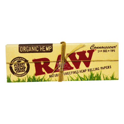Seda Raw Hemp Connoisseur c/ Piteira — Sedas na Da Mata