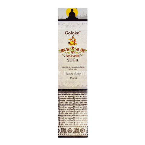 Incenso Goloka Ayurvedic de Massala Yoga 15g – Da Mata