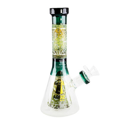 Bong de Vidro Gold Maori Médio Bali Dark — Bongs na Da Mata