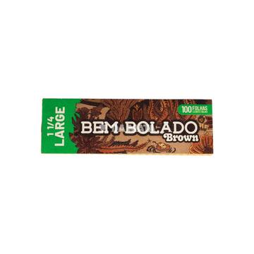 Seda Bem Bolado Brown 1 1/4 Large 100 Folhas