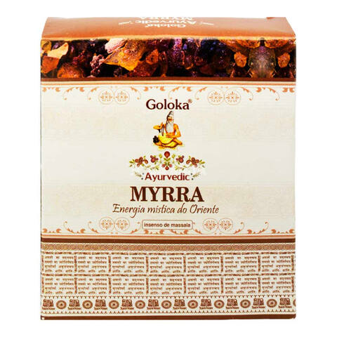 Incenso Indiano Goloka Cascata Myrra – Da Mata