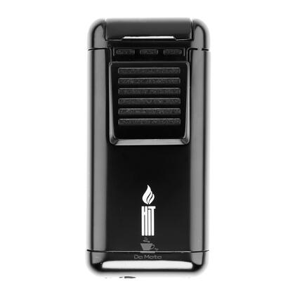 Maçarico Premium Metal Hit Triple Flame Black — Isqueiro maçarico na Da Mata