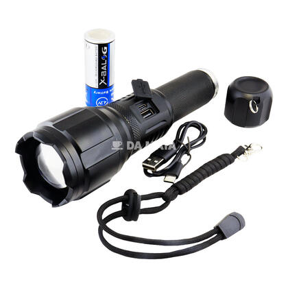 Lanterna Xh P360 LED de Alta Potência com Zoom — Lanterna na Da Mata
