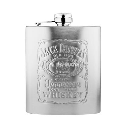 Cantil de Aço Inoxidável Jack Daniel's 7 0Z — Cantil na Da Mata