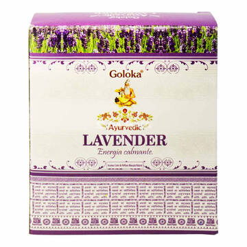 Incenso Indiano Goloka Cascata Lavanda
