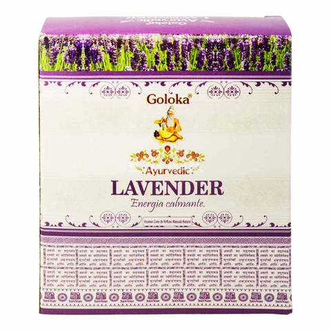 Incenso Indiano Goloka Cascata Lavanda – Da Mata