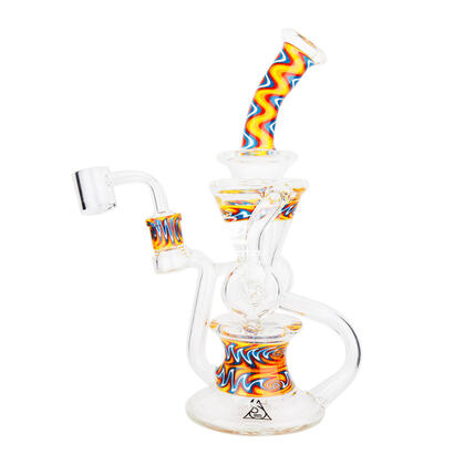 Bong de Vidro Premium Loop Squadafum — Bongs na Da Mata