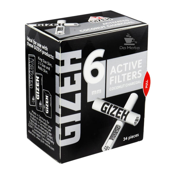 Filtro Carvão Gizeh Black Active
