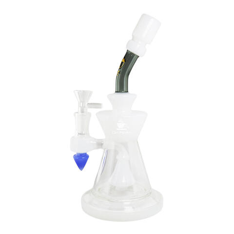 Bong de Vidro Abduzido Ink White – Da Mata