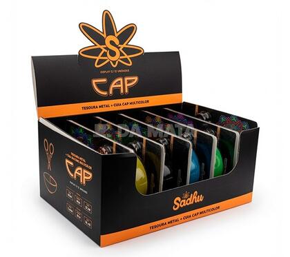 Caixa de Kit Cuia + Tesoura Sadhu CAP Multicolor — Tesoura na Da Mata