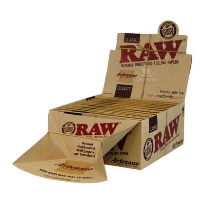 Caixa de Seda Raw Artesano King Size Slim — Raw na Da Mata