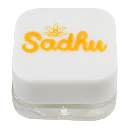 Slick de Vidro Sadhu C/ Tampa White 9ml — Container Slick na Da Mata