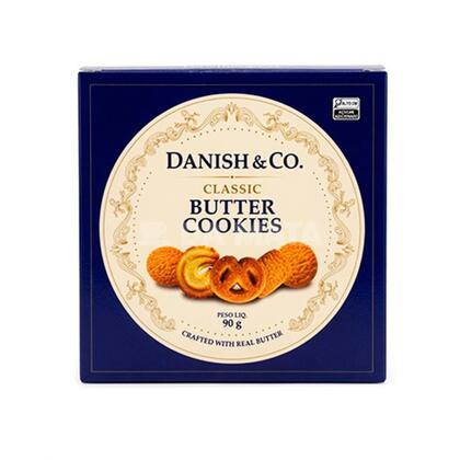 Biscoito Amanteigado Danish Co. Butter Cookies 90g — Biscoito na Da Mata