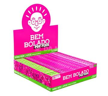 Caixa de Seda Bem Bolado Pop Pink King Size Large