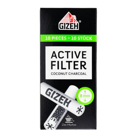 Filtro Carvão Gizeh Black 8mm – Unnix Grow