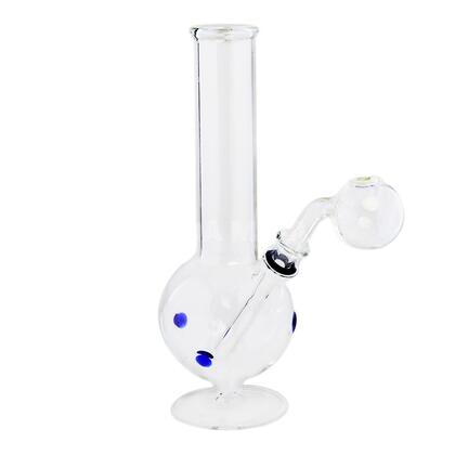 Bong de Vidro Pequeno para Óleo 14cm — Bongs na Da Mata